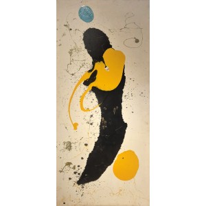 Ayesha Siddiqui, 36 x 84 Inch, Oil on Canvas, Floral Painting, AC-AYS-157